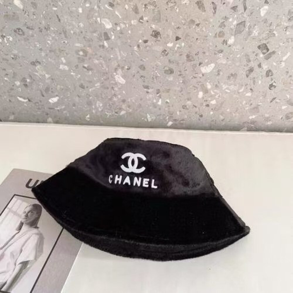 Chanel Shearless Logo Bucket Hat - Picture 2 of 4